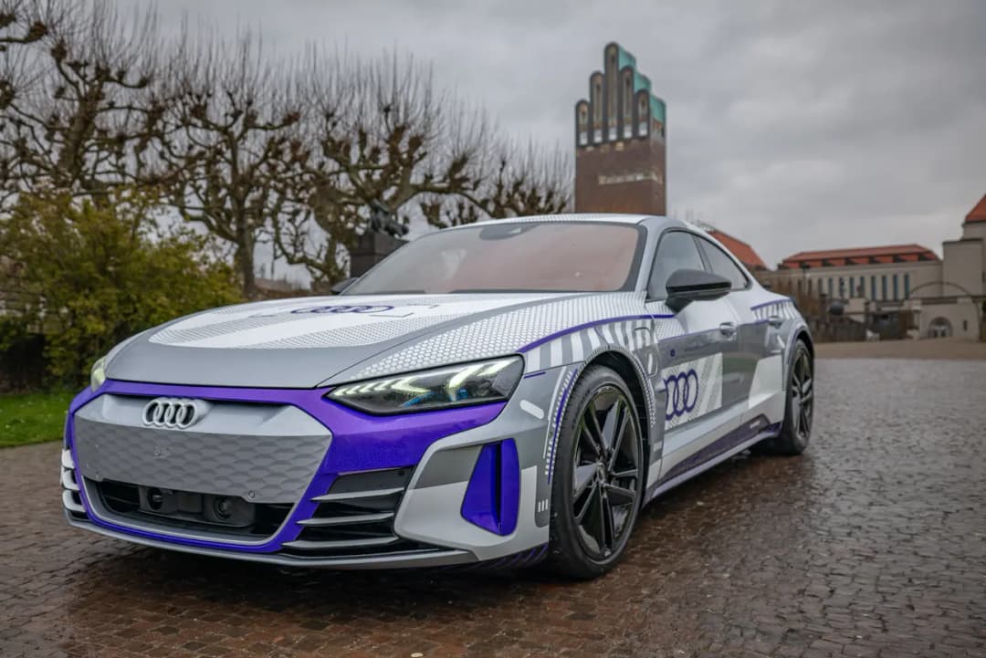 Audi RS e-tron GT ice race edition